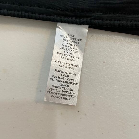 Connected Apparel Black Velvet Sheer Upper Mini Dress 80s 90s Y2K Women's Sz 16 - Picture 8 of 11